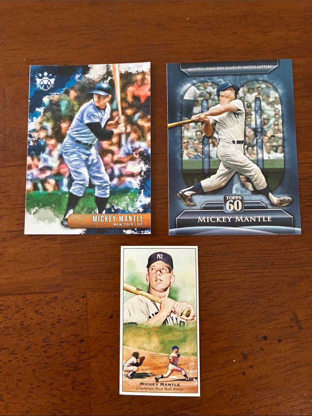 10 Card Mickey Mantle Lot - Picture 4 of 7